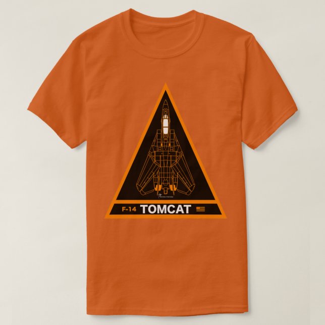 Camiseta F14 Tomcat 3 (Diseño del anverso)