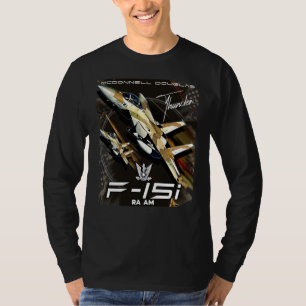 Camiseta F15 Avión de combate de la Fuerza Aérea Israelí
