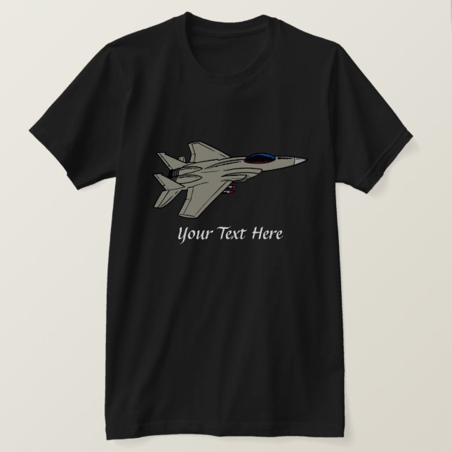 Camiseta F15 Fighter Design (Anverso del diseño)