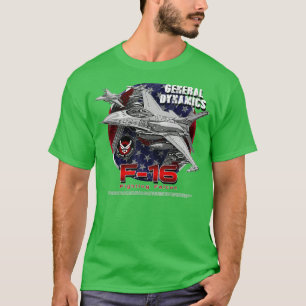 Camiseta F16 Falcon Fighting Falcon Fighter Jet