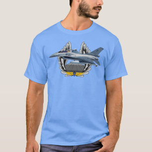 Camiseta F16 Luchando contra el Halcón 1