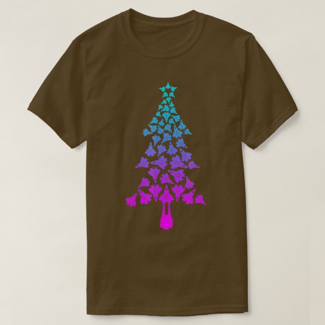 Camiseta F22 Navidades libres caza jets F22 Raptor Christma (Diseño del anverso)