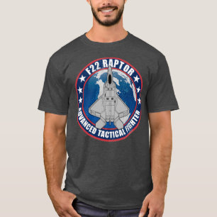 Camiseta F22 Raptor angustiado