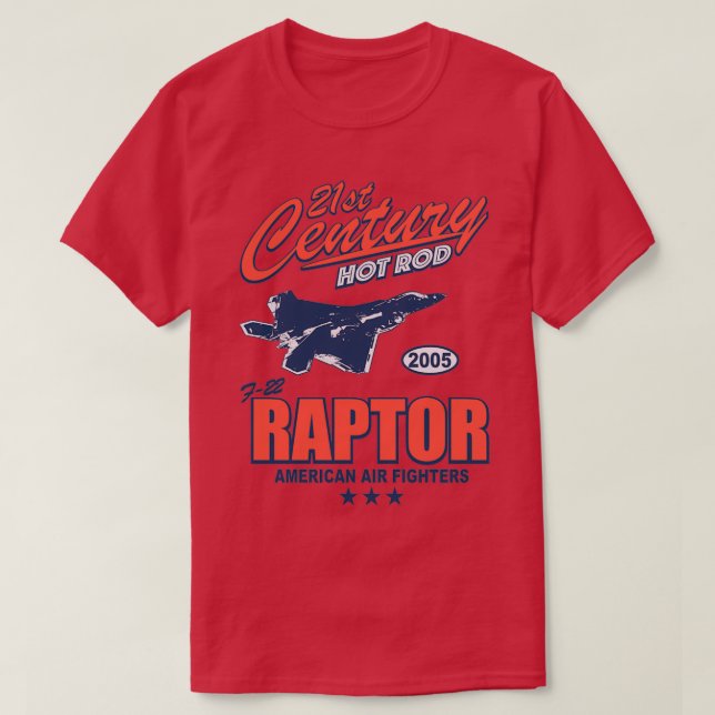 Camiseta F22 RaptorTShirt (Diseño del anverso)