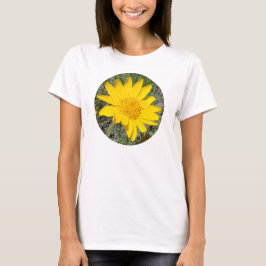 Camiseta F34wmb Flor silvestre amarilla estornuzeweed