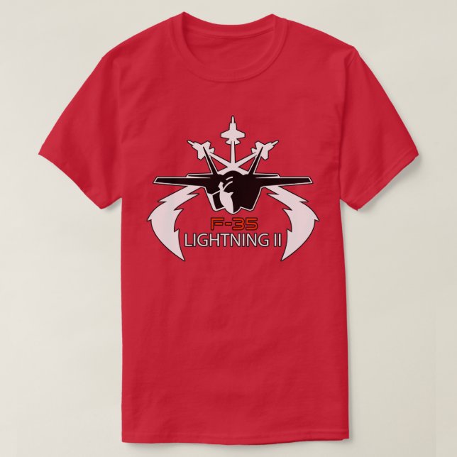 Camiseta F35 Lightning II (Diseño del anverso)