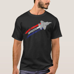 Camiseta F35 Lightning II Jet Fighter Fly Fight Win