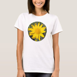 Camiseta F36wmc Flor Amarilla Silvestre Sneezeweed