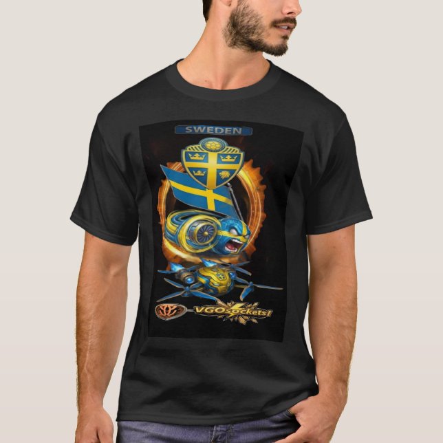 Camiseta F3-Suecia (Anverso)