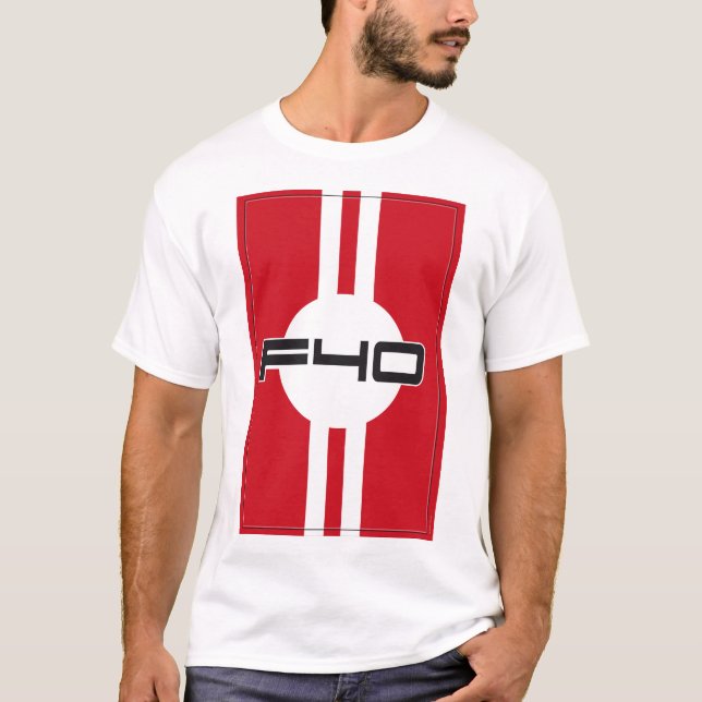CAMISETA F40 (Anverso)