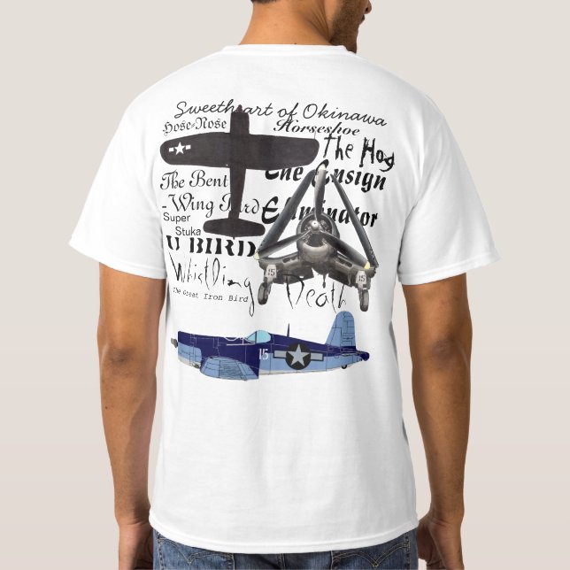 Camiseta f4u warkites T-Shirt- (Reverso)