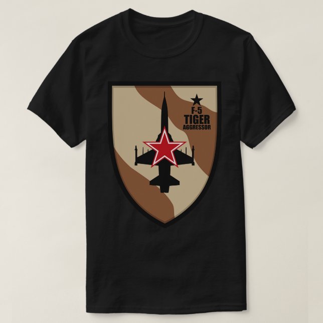 Camiseta F5 Aggressor (Diseño del anverso)