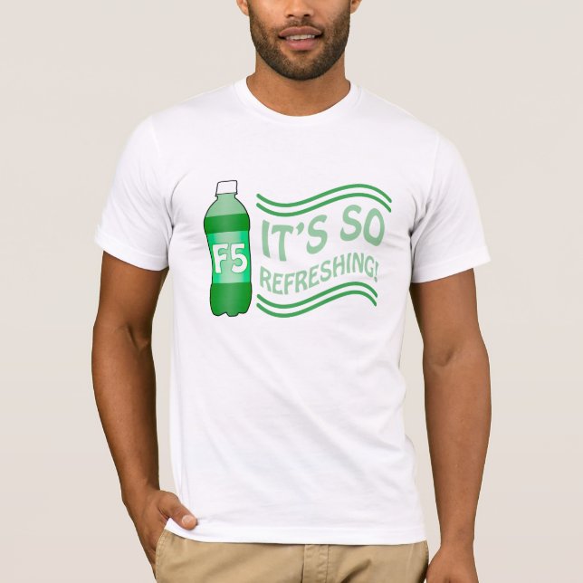 Camiseta F5 Es Tan Refrescante (Anverso)