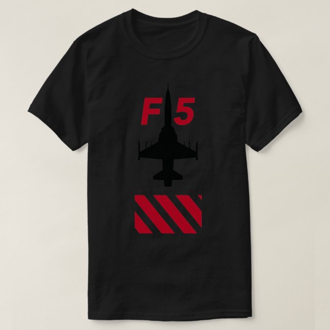 CAMISETA F5 VISTA SUPERIOR (Diseño del anverso)