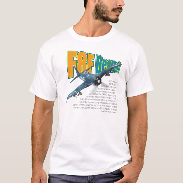 Camiseta "F8F Bearcat " T-shirt (Anverso)