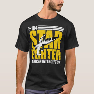 Camiseta F 104 personalizado de la Fuerza Aérea