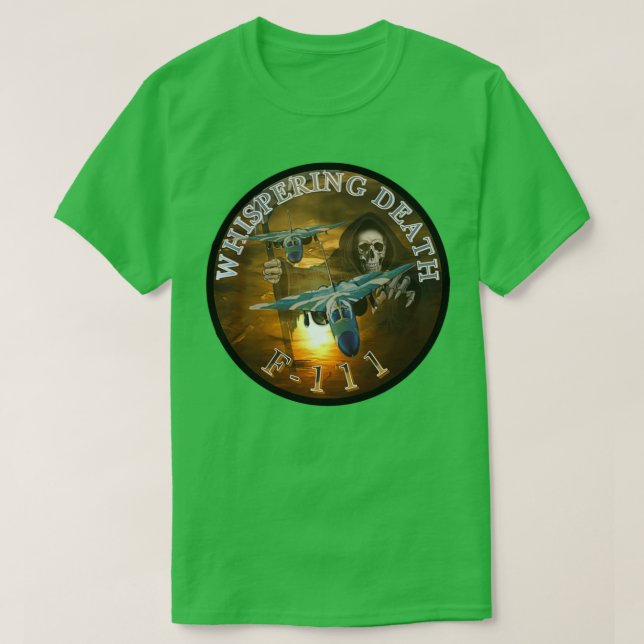 Camiseta F 111 Bomber Jet  (Diseño del anverso)