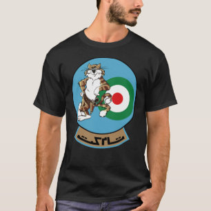 Camiseta F-14 Patc de la Fuerza Aérea Imperial Iraní (IIAF)