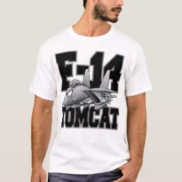 Camiseta F-14 Personalizado de aviones de reacción del Comb