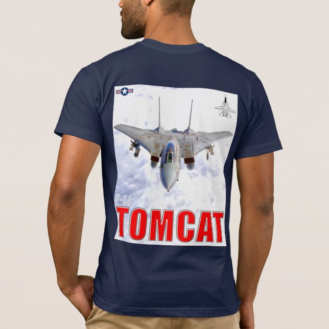 CAMISETA F-14 TOMCAT (Reverso)