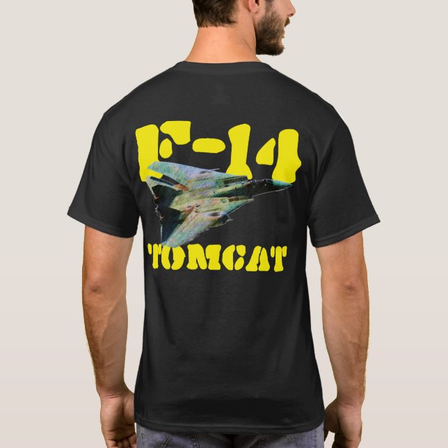CAMISETA F-14 TOMCAT (Reverso)