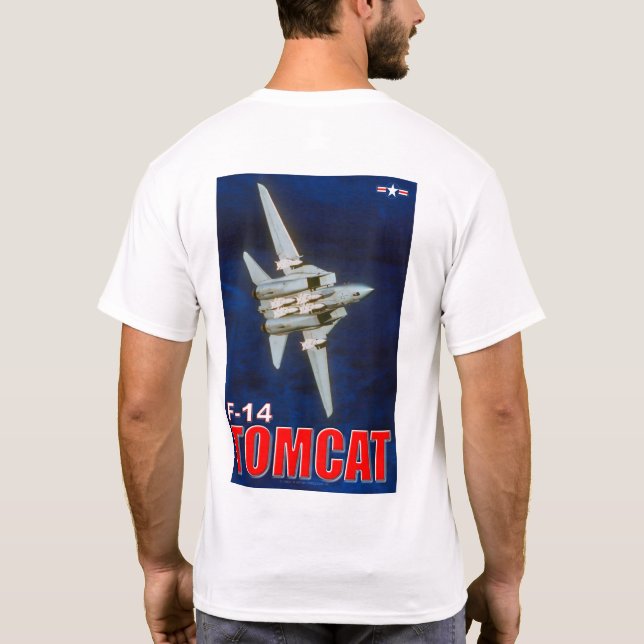 CAMISETA F-14 TOMCAT (Reverso)