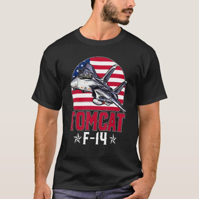 Camiseta F 14 Tomcat Fighter Jet (Anverso)