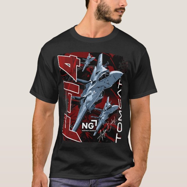 Camiseta F-14 Tomcat Fighterjet (Anverso)