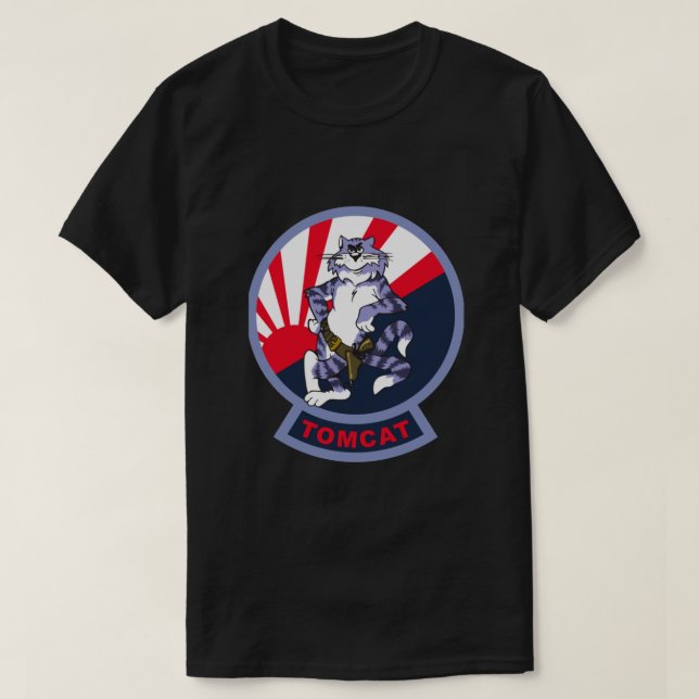 Camiseta F-14 Tomcat VF-111 Sundowners Classic (Diseño del anverso)