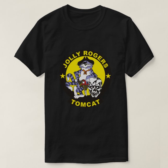 Camiseta F-14 Tomcat VF-84 Jolly Rogers Classic (Diseño del anverso)