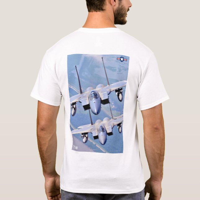 CAMISETA F-15C EAGLE (Reverso)