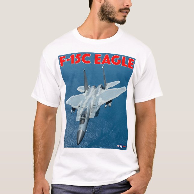 CAMISETA F-15C EAGLE (Anverso)