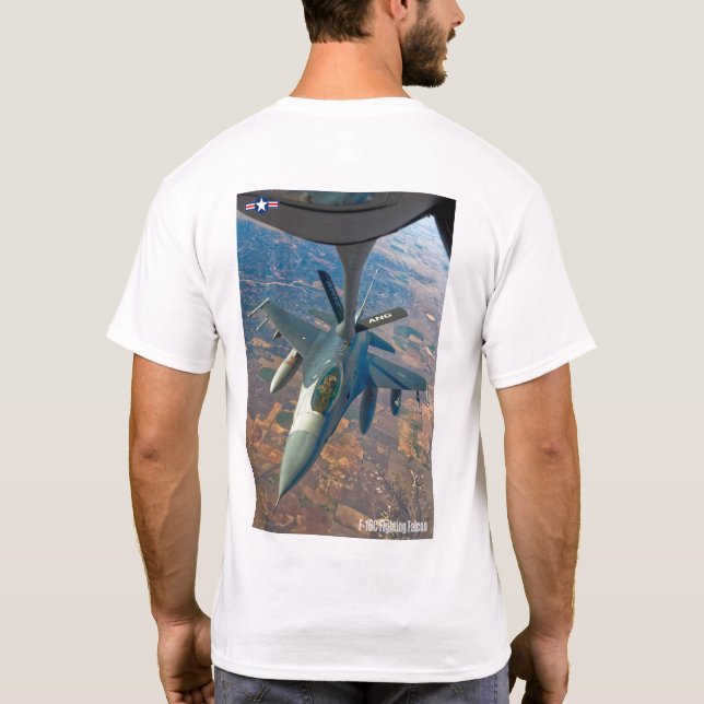 CAMISETA F-16C FALCÓN DE COMBATE (Reverso)