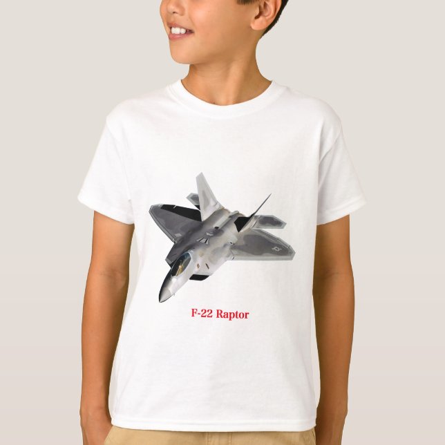 Camiseta F-22 Raptor (Anverso)