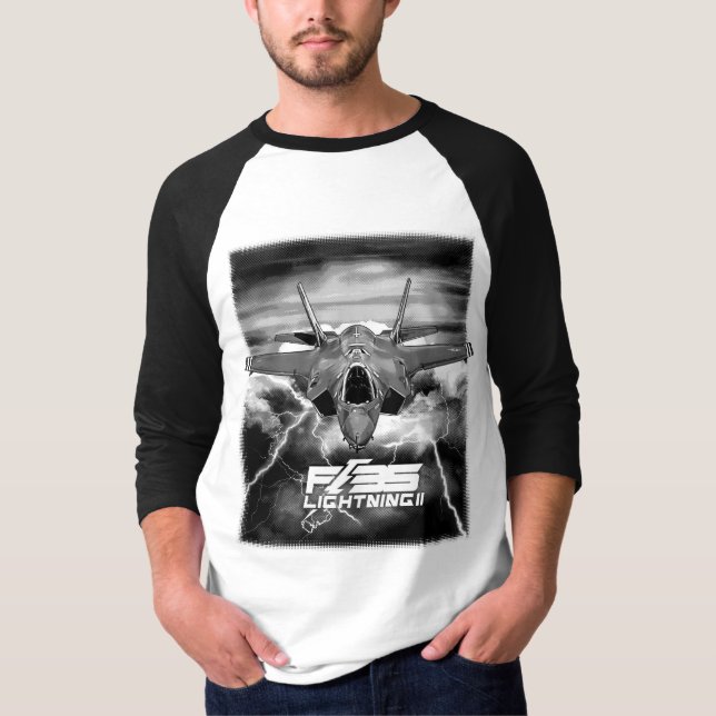 Camiseta F-35 Relámpago II (Anverso)