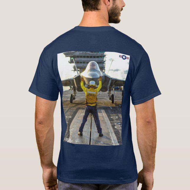 CAMISETA F-35C LIGHTNING II (Reverso)