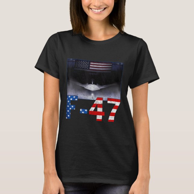 Camiseta F-47 Superpotencia Dominancia De Estados Unidos, A (Anverso)