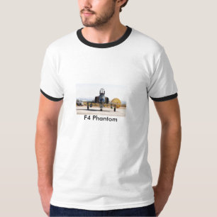 Camiseta F-4 fantasma con el paracaídas freno, fantasma F4