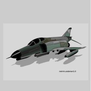 Camiseta F-4 Phantom Jet