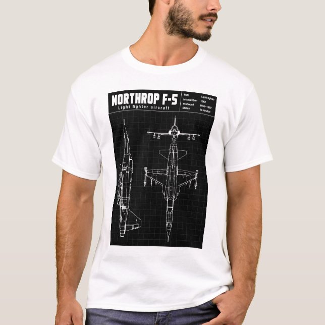 Camiseta F 5 Northtrop (Anverso)