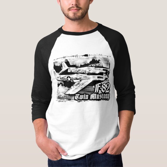 Camiseta F-82 Twin Mustang (Anverso)