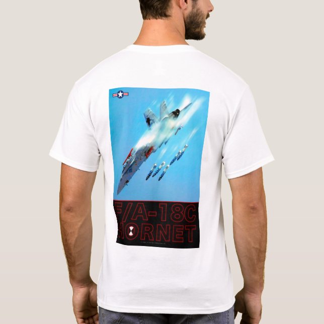 CAMISETA F/A-18C HORNET (Reverso)