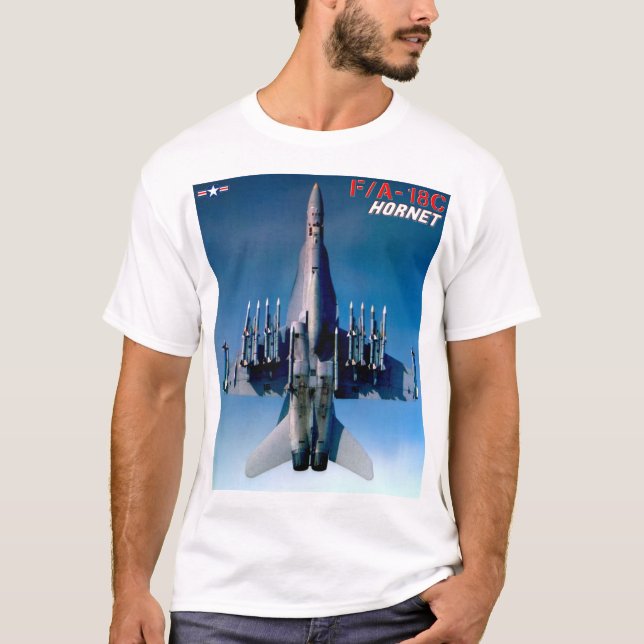 CAMISETA F/A-18C HORNET (Anverso)