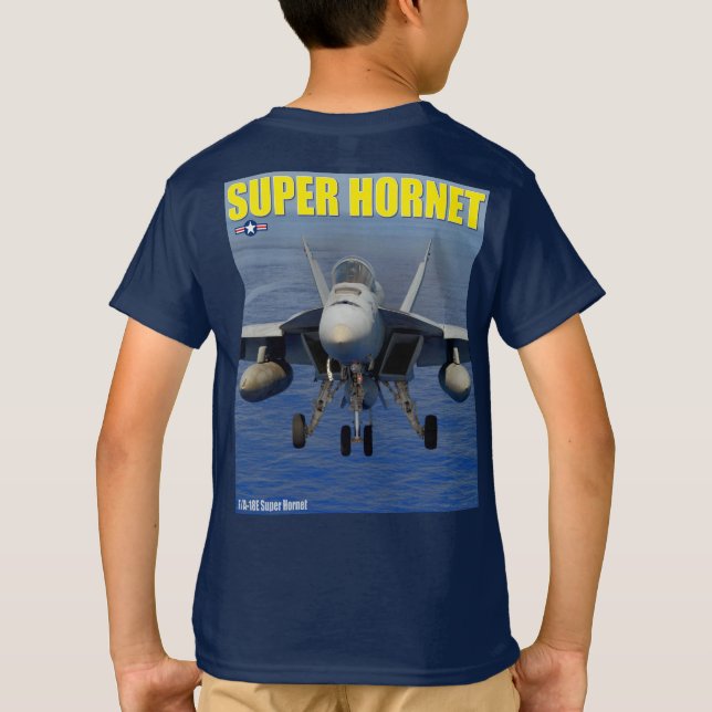 CAMISETA F/A-18E SUPER HORNET (Reverso)