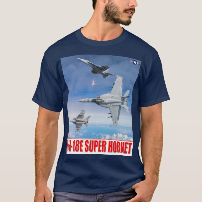 CAMISETA F/A-18E SUPER HORNET (Anverso)