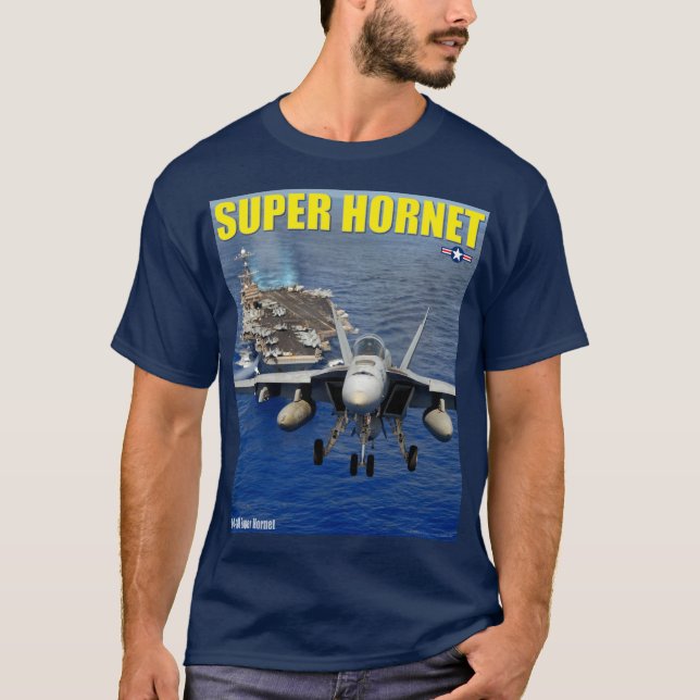 CAMISETA F/A-18E SUPER HORNET (Anverso)