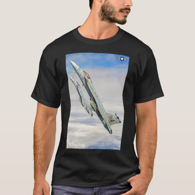 CAMISETA F/A-18E SUPER HORNET (Anverso)