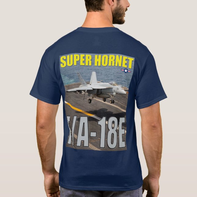 CAMISETA F/A-18E SUPER HORNET (Reverso)