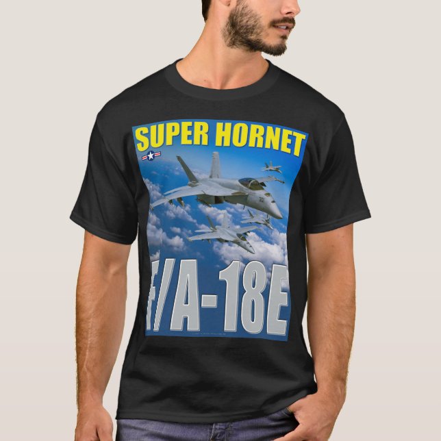 CAMISETA F/A-18E SUPER HORNET (Anverso)