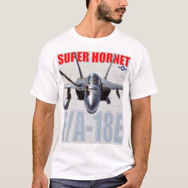CAMISETA F/A-18E SUPER HORNET (Anverso)